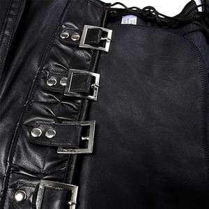 Corsé de Cuero Genuino Suave de Alta Calidad para Mujer, Diseño Personalizado, Hecho en Pakistán - Product Image 4