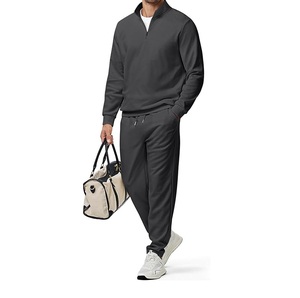 Survêtements d'hiver pour hommes de qualité supérieure, à capuche, en coton lourd, entièrement personnalisables, vente en gros - Product Image 1