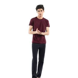 เสื้อยืดกีฬาผู้ชายผ้าฝ้าย 100% ขายส่ง สกรีนลายตามสั่ง ระบายอากาศได้ดี กันยับ เป็นมิตรกับสิ่งแวดล้อม คอกลม ทรงปกติ - Product Image 2