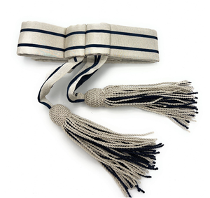 Ceinture de luxe multicolore avec garniture dorée, accessoire de tenue de cérémonie et de soirée, idéale pour les événements spéciaux - Product Image 3
