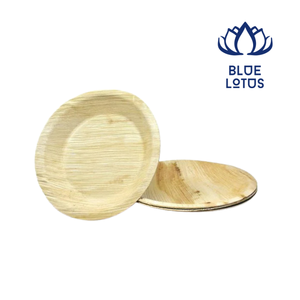 Assiettes en feuilles d'arec biodégradables jetables pour la cuisine - Vente en gros - Product Image 1