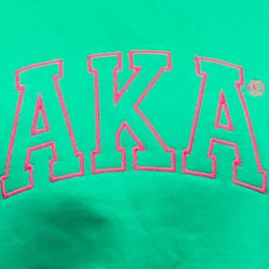 AKA เสื้อสเวตเตอร์สีเขียววินเทจสำหรับผู้หญิง คอกลมคลาสสิก แขนยาว เสื้อพูลโอเวอร์ลายกราฟิกสไตล์เรโทร ลำลอง ผ้าฟลีซ แฟชั่นฤดูหนาว - Product Image 5