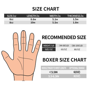 Gants d'entraînement polyvalents pour arts martiaux - Mitaines de boxe ergonomiques pour sacs de frappe et entraînements de fitness - Product Image 5