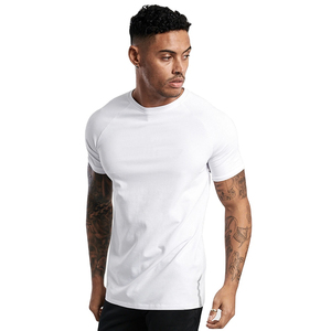 Service OEM direct usine, logo personnalisé, impression 3D sur le devant, Spandex/Polyester respirant, coupe classique, col rond de haute qualité, 180g - Product Image 4