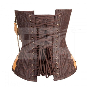 Top Corset para Mujer, Sexy, 2026, Logotipo Personalizado, Servicio OEM, Venta al Por Mayor, Alta Calidad, para Club, de Cuero Negro - Product Image 6