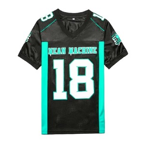 Maillots de sport de football américains personnalisés de qualité supérieure OEM, respirants, en maille, élégants, coupe courte et style boxy - Product Image 6