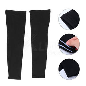 Calentadores de Piernas para Ciclismo de Poliéster/Nailon Grueso de Alto Rendimiento, Diseñados para Entrenamiento de Otoño/Invierno, Ajuste Elástico de Compresión - Product Image 2