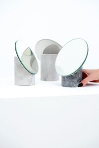 Miroir de maquillage haut de gamme, accessoire de décoration intérieure, miroir de vanité tendance, miroir au design élégant, miroir décoratif, miroir de maquillage élégant - Product Image 6