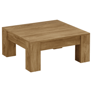 Tavolino Moderno in Legno Stile Wabi-Sabi, Tavolo Pieghevole per Casa, Ufficio, Camera da Letto, Soggiorno, Tavolino da Caffè con Funzione di Archiviazione - Product Image 3