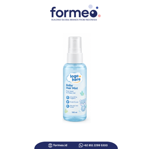 Brume capillaire pour bébé, sans parfum, formule douce et hydratante, pour tous types de cheveux, marque privée OEM. - Product Image 4