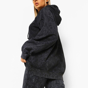 Conjunto Deportivo de 2 Piezas para Mujer, Pantalón y Sudadera con Capucha, 100% Algodón, con Logotipo Personalizado 2026, al Mejor Precio - Product Image 5
