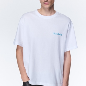 Tissu tricoté de haute qualité 100% coton, logo personnalisé, poids lourd 230-280 grammes, style inspiré de la mode urbaine, coupe courte - Product Image 2