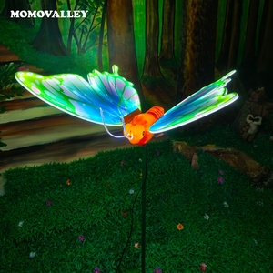 Momovalley LED <span class=keywords><strong>flutterby</strong></span> Monarch bướm Papillon giáng sinh trang trí ánh sáng chuồn chuồn trang trí nội thất cho USA ngoài trời trang trí nội thất vườn - Product Image 6