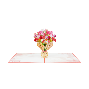 Tarjeta de Felicitación 3D Pop-Up Hecha a Mano con Temática de Bebidas para Boda, Invitación de Celebración, Regalo al por Mayor para Aniversario - Product Image 2