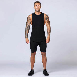 Débardeur en coton respirant à col rond pour homme – Idéal pour le fitness, le jogging et la gym – Maillot de corps sans manches - Product Image 4