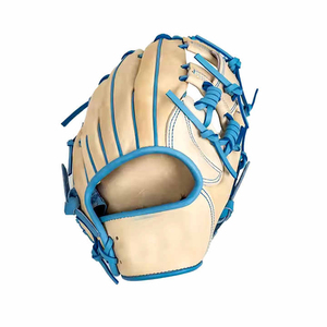 Gants de softball en cuir véritable légers pour l'entraînement et la compétition, nouvelle arrivée OEM, gants de baseball respirants pour le receveur - Product Image 5