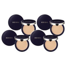 Eco Soul Perfect Cover Pact Polvo Fijador de Maquillaje 11g 21 Beige Claro Paquete de 4 - Precio de Descuento! - Product Image 1