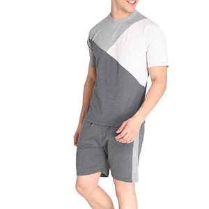 Nuevo Conjunto de Verano para Hombre, Informal, Transpirable, Camiseta de Manga Corta y Pantalones Cortos, Nueva Llegada - Product Image 2