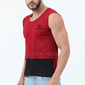 T-shirts sans manches légers, T-shirts sans manches durables, T-shirts sans manches de style actuel en taille personnalisée - Product Image 3
