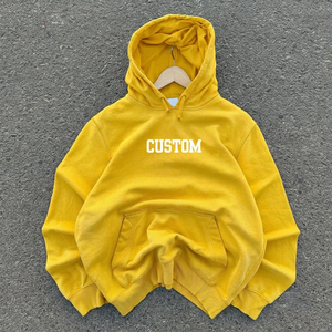 Sweat à capuche oversize pour homme, coupe décontractée, en molleton de coton doux, avec poche kangourou, style streetwear décontracté, confort quotidien - Product Image 6