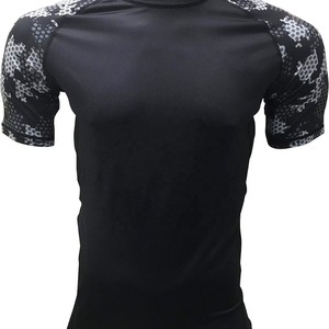 Camiseta de Jiu Jitsu/MMA/Grappling de Manga Corta, Transpirable, con Estampado, de Spandex/Algodón, en Oferta - Product Image 3