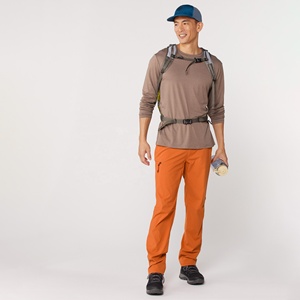 <b>Men</b> Casual Mid Waist Hiking Trousers Lightweight Quick Dry Breathable Woven <b>Pants</b> with Pockets Travel Windproof Outdoor - Product Image 3