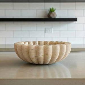 Cuenco Decorativo de Ónix y Ágata con Forma de Flor, Hecho a Mano, Arte Popular Exquisito, Decoración de Lujo para el Hogar, de Uttar Pradesh, para Sala de Estar, Venta al Por Mayor - Product Image 5