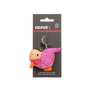 Bird Design Felt Plush <b>Key</b> Ring Unique and Stylish <b>Key</b> <b>Chains</b> - Product Image 2