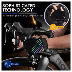 Gants de cyclisme d'été respirants avec coussinets, accessoires, gants demi-doigts, gants de vélo, gants de musculation, prix de gros, OEM 2026 - Product Image 2