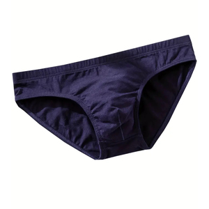 Latest Wholesale Men's Sexy Knitted Mesh Mid-Rise <b>Boxer</b> Brief Shorts Custom Logo Underwear Anti-static Spandex/Nylon Seamless - Product Image 3