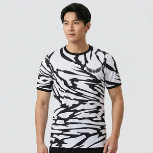 เสื้อยืดผู้ชาย/ผู้หญิง รุ่น A6665 ผ้าโพลีเอสเตอร์ 100% น้ำหนัก 200 กรัม พิมพ์ลายเปล่า ดีไซน์เรียบง่าย เป็นมิตรกับสิ่งแวดล้อม - Product Image 4