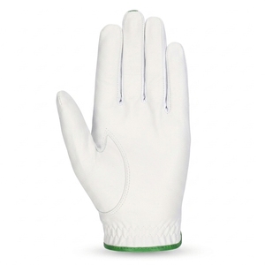 ถุงมือกอล์ฟสำหรับผู้ชายมือซ้าย ระบายอากาศได้ดี หนัง Cabretta สีขาว คุณภาพสูง ทนทานและนุ่มสบาย ไซส์ S~XXXL รับผลิตแบบ OEM และ ODM พร้อมโลโก้ตามสั่ง - Product Image 2