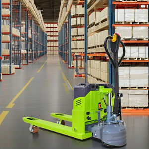 Nieuwe Zware 2 Ton 3ton Volledig Elektrische Rwd <span class=keywords><strong>Pallet</strong></span> Truck Jack Polyurethaan Band Semi-Elektrische <span class=keywords><strong>Trolley</strong></span> Grote Capaciteit Voor - Product Image 2