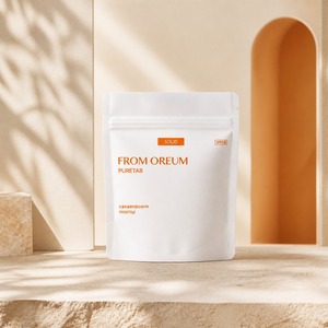 [FROM OREUM] Recharge de dentifrice solide pour soins bucco-dentaires quotidiens en voyage, pour le brossage des dents en déplacement, pour la vente au détail de produits de soins personnels - Product Image 1