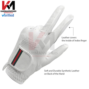 Guantes de Golf de Cuero Sintético con Logotipo Personalizado OEM, Profesionales, para Todo Clima, de Alta Adherencia, Transpirables, Equipo de Entrenamiento de Golf, Venta al Por Mayor de Fábrica - Product Image 3