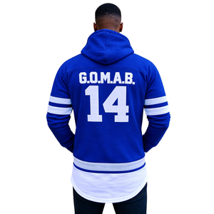 Sweat à capuche bleu Phi Beta Sigma, vêtements de fraternité grecque avec un design audacieux, confort premium et style athlétique - Product Image 2