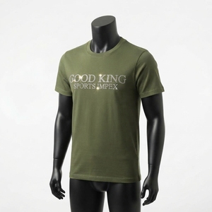 T-shirts en gros pour hommes avec strass, en coton épais de qualité supérieure, séchage rapide, grandes tailles - Product Image 3