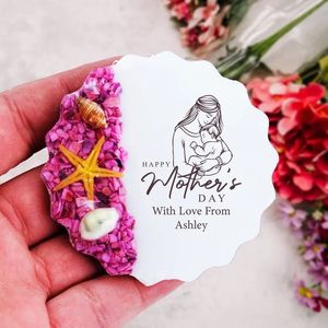 Heavy Duty Acrylic Coaster Set Custom Logo Transparent Drink Coasters Heat Resistant Waterproof Anti Slip <b>Table</b> <b>Protection</b> - Product Image 4