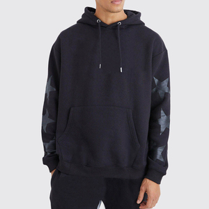 Ensemble de survêtement sportif en molleton technique 100% coton, coupe ajustée personnalisée, taille standard pour homme, avec logo personnalisé - Product Image 3