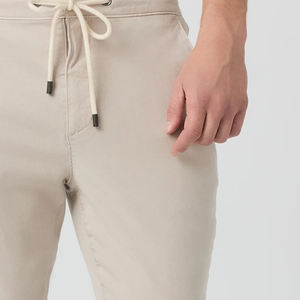 Drawstrings For Comfortable And Relaxed Fit <b>Men</b> Denim Pants With Logo Comfortable Material With Designing Trendy <b>Elastic</b> <b>Waist</b> - Product Image 4