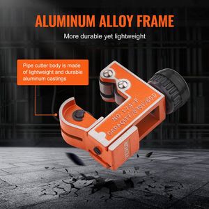 Mini Cortador de Tubos Compacto de Alta Resistencia con Cuchilla SKD de Alta Velocidad para Diámetros Exteriores de 1/8 a 1-1/8 Pulgadas Mini Cortador de Tubos de Cobre - Product Image 5
