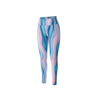Conjunto de leggings y sujetador deportivo racerback para mujer, transpirable, con tiras cruzadas y aberturas, que absorbe el sudor, ropa deportiva de yoga de soporte medio - Product Image 4