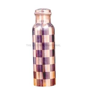 Botella de Cobre con Estampado Floral, Beneficios para la Salud, Botella de Cobre Puro para Gimnasio y Uso Doméstico, Botella de Metal de Gran Calidad - Product Image 6