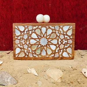 กระเป๋าคลัทช์ทองเหลืองดีไซน์ทันสมัยคุณภาพสูงสำหรับงานปาร์ตี้และงานต่างๆ ของขวัญสำหรับผู้หญิงและเด็กผู้หญิง - Product Image 2