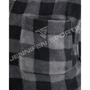 Chemises pour hommes et femmes en flanelle 100% polaire à carreaux, style décontracté printemps-automne, douces, confortables, vintage, patchwork - Product Image 3
