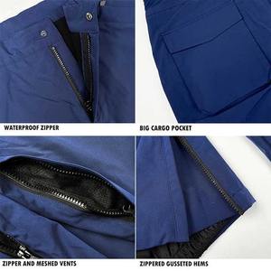 Pantalones de esquí impermeables personalizados de 10,000 mm para hombre, cortavientos, transpirables, holgados, tipo cargo, para snowboard, ropa deportiva de invierno para exteriores - Product Image 2