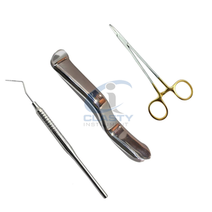 Juego de Instrumentos Quirúrgicos Dentales Manuales Reutilizables Ergonómicos con Certificación CE, CLASTY INSTRUMENTS, Acero Inoxidable, para Dentistas - Product Image 6