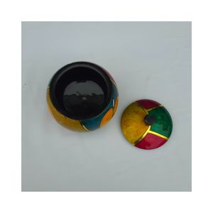 Cajas Redondas Multifuncionales Coloridas con Tapa para Juegos y Almacenamiento General - Product Image 2