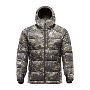 Chaqueta de Caza Impermeable con Camuflaje para Hombre, Chaqueta Acolchada con Capucha Térmica y Aislante, Parka Acolchada para Senderismo y Actividades al Aire Libre - Product Image 2