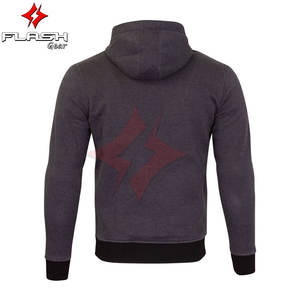 Sudadera con Capucha de Protección para Motociclistas, Unisex, con Certificación CE, Protección para Zonas de Impacto Reforzadas, Forro de Malla Fija y Transpirable - Product Image 2
